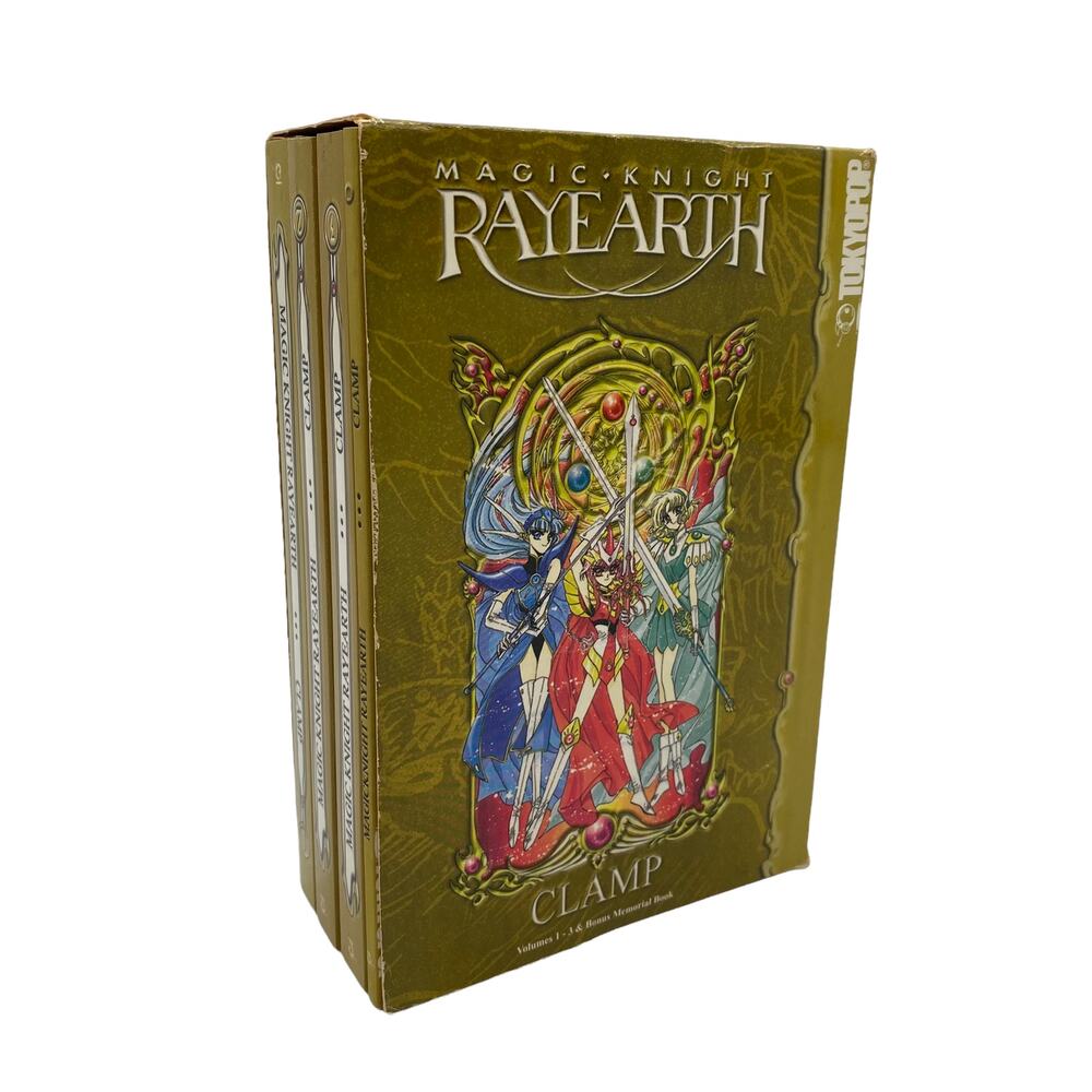 Magic Knight Rayearth 1 Box Set Paperback by CLAMP EUC Complete